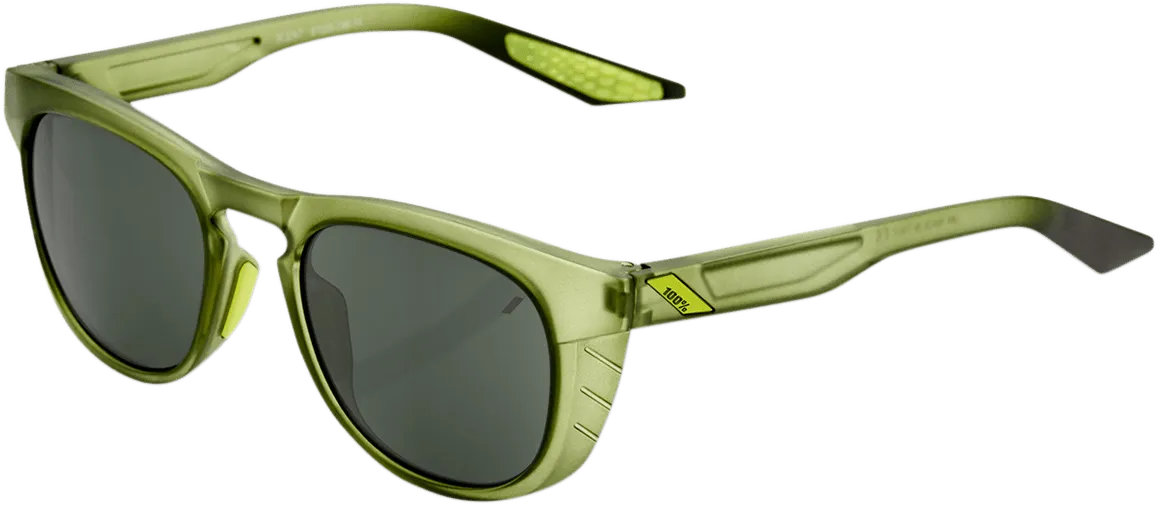 100% Slent Sunglasses - Olive - Gray Green 61035-296-74