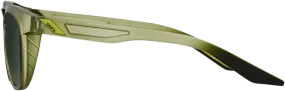 100% Slent Sunglasses - Olive - Gray Green 61035-296-74