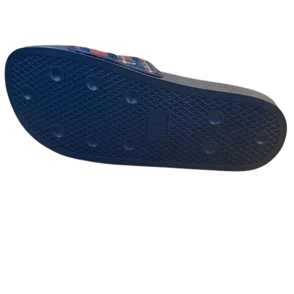 Adidas Men's Adilette Slide ‘Cozy Pack - Legend Ink Victory Crimson’
