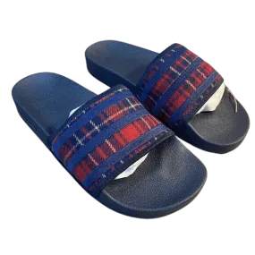 Adidas Men's Adilette Slide ‘Cozy Pack - Legend Ink Victory Crimson’