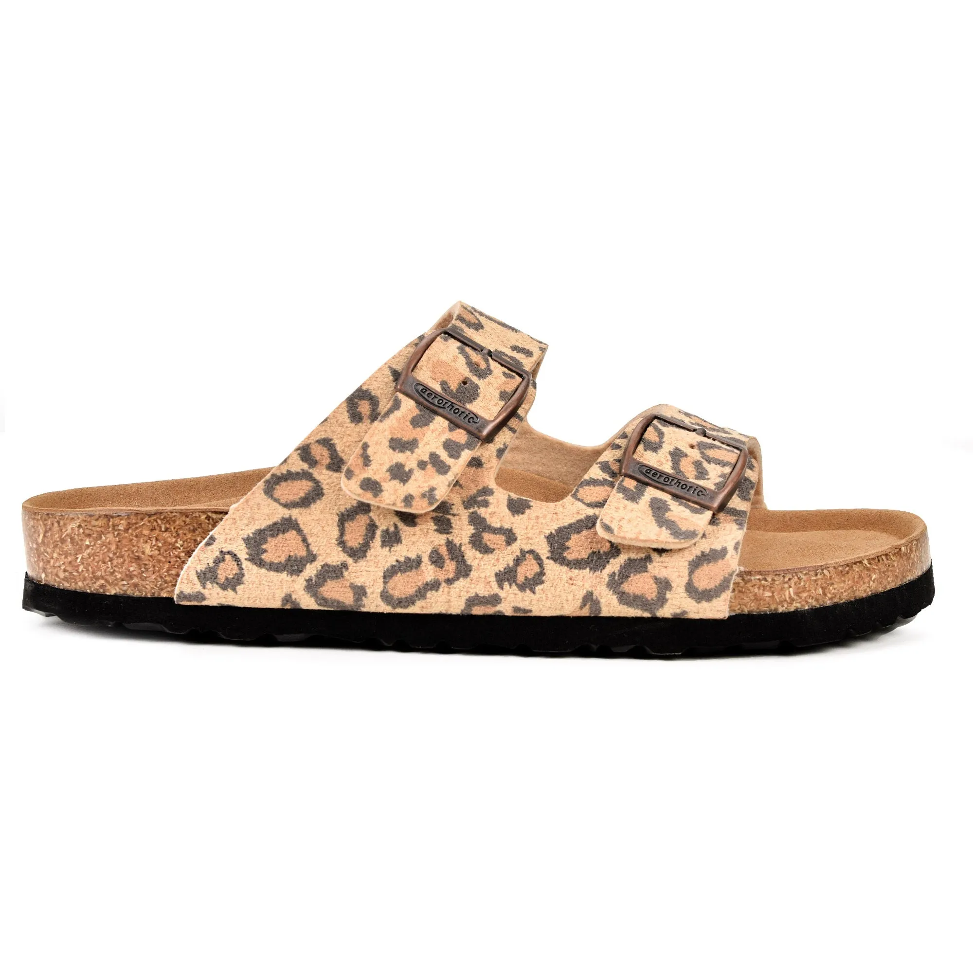 Aerothotic - Ellys Arch Supportive Adjustable Unisex Strap Slides - PU1110