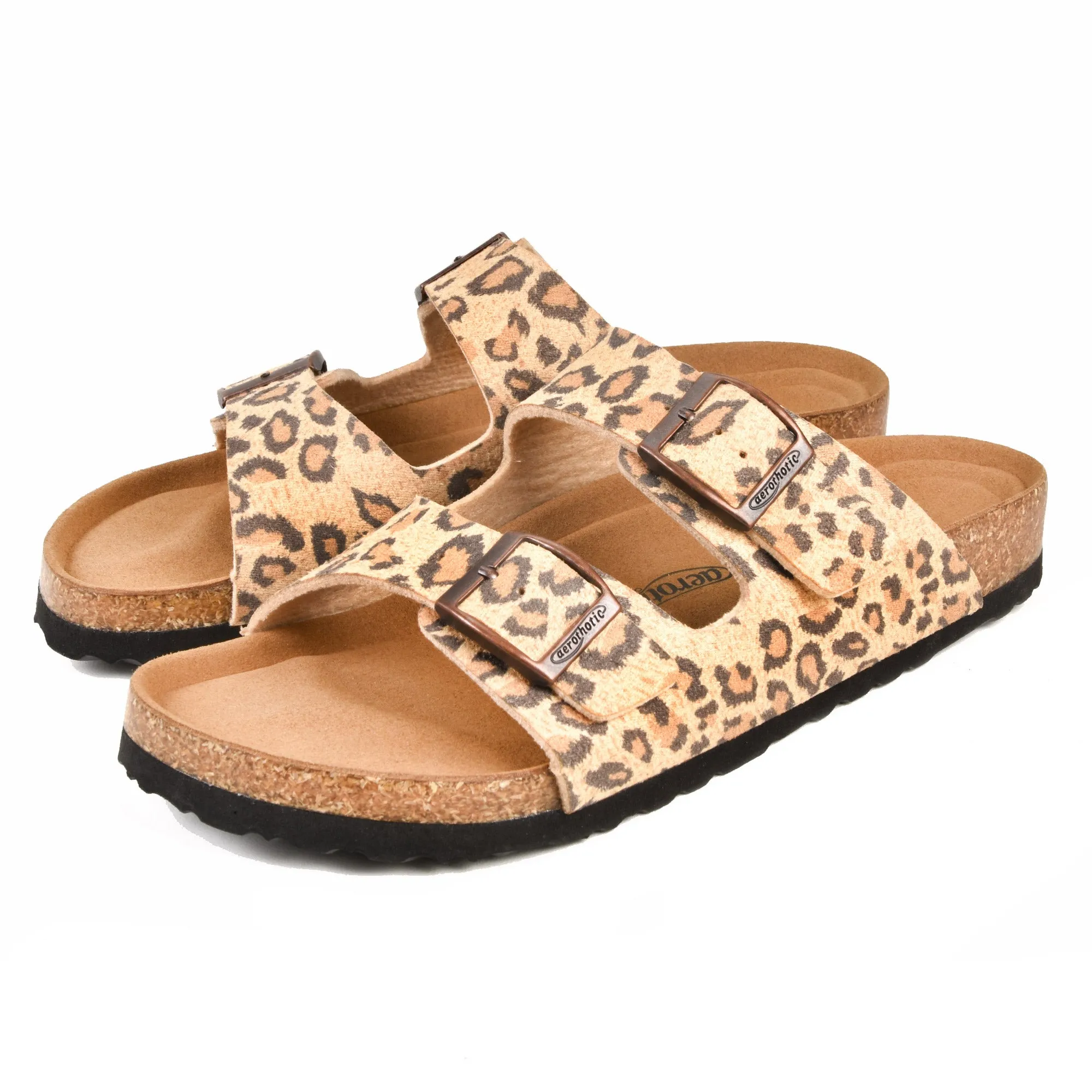 Aerothotic - Ellys Arch Supportive Adjustable Unisex Strap Slides - PU1110
