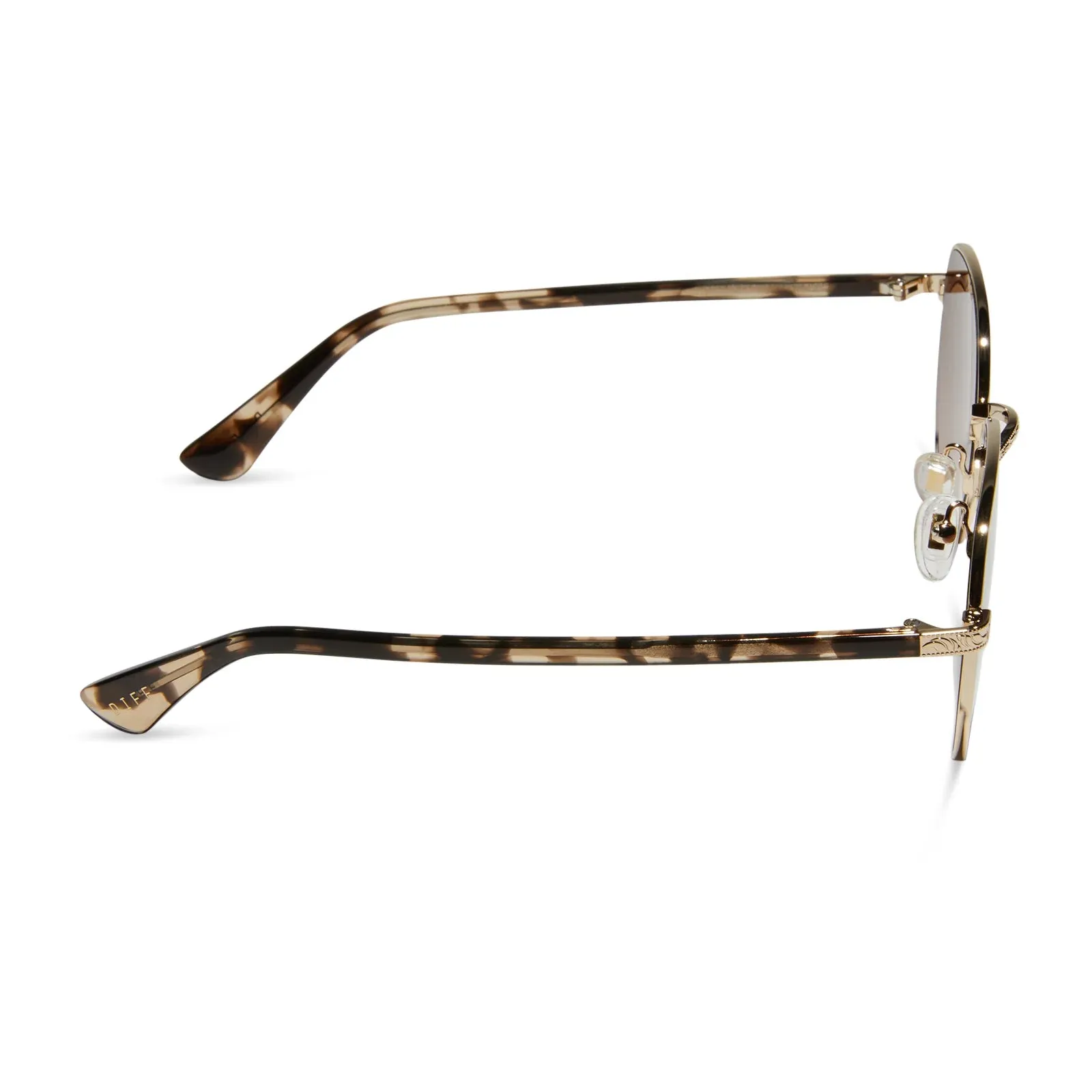 Aster Gold   Brown Gradient Sunglasses