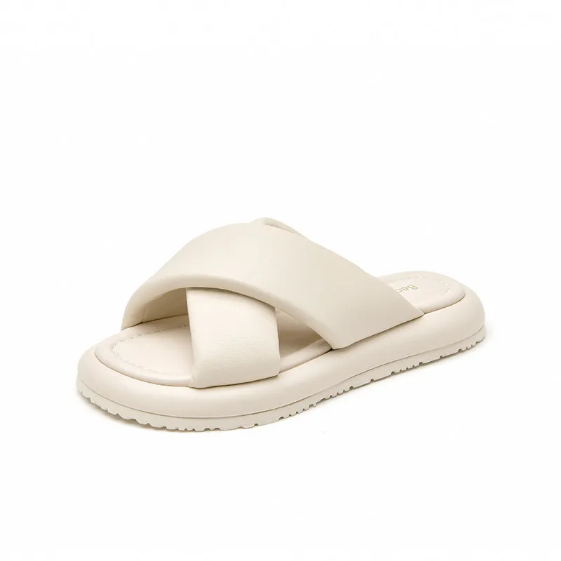 BeauToday Leisure Soft Comfy Cloud Slides Slipper for Women