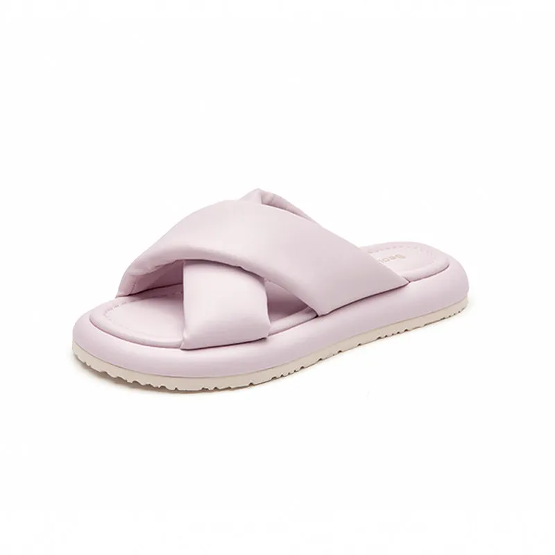BeauToday Leisure Soft Comfy Cloud Slides Slipper for Women