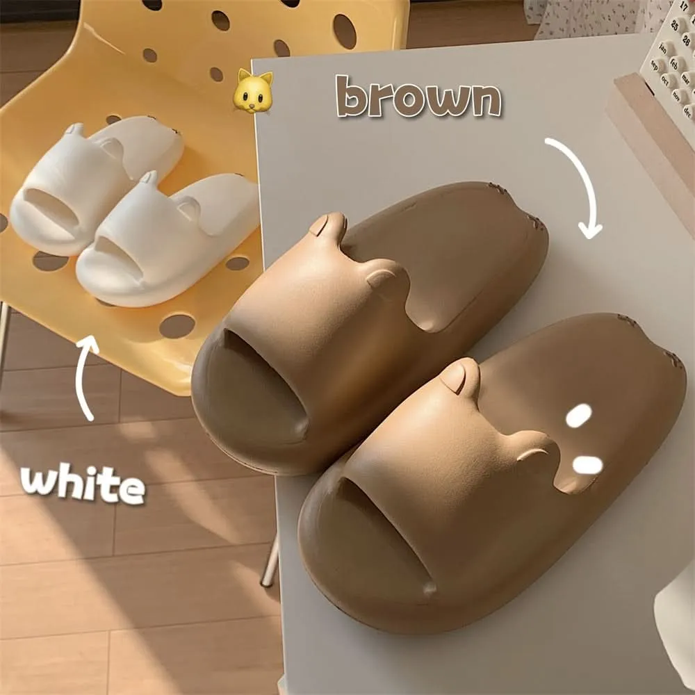Cat Slides for Women | Indoor Outdoor EVA Summer Slides