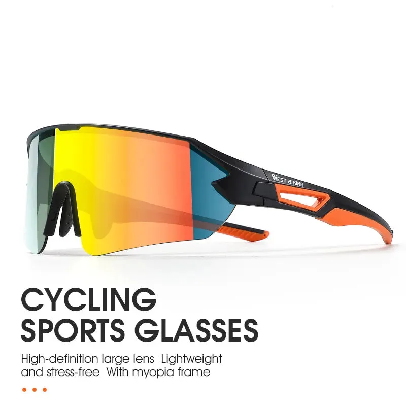 Cycling Sunglasses UV400 Protection Sports Eyewear Men Women MTB Road Bike Bicycle Glasses Hiking Riding Goggles