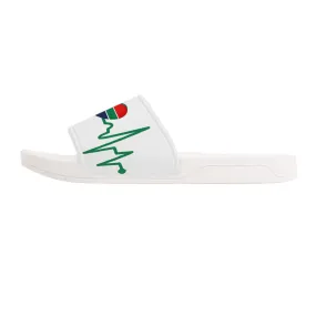 D30 Slide Sandals - White