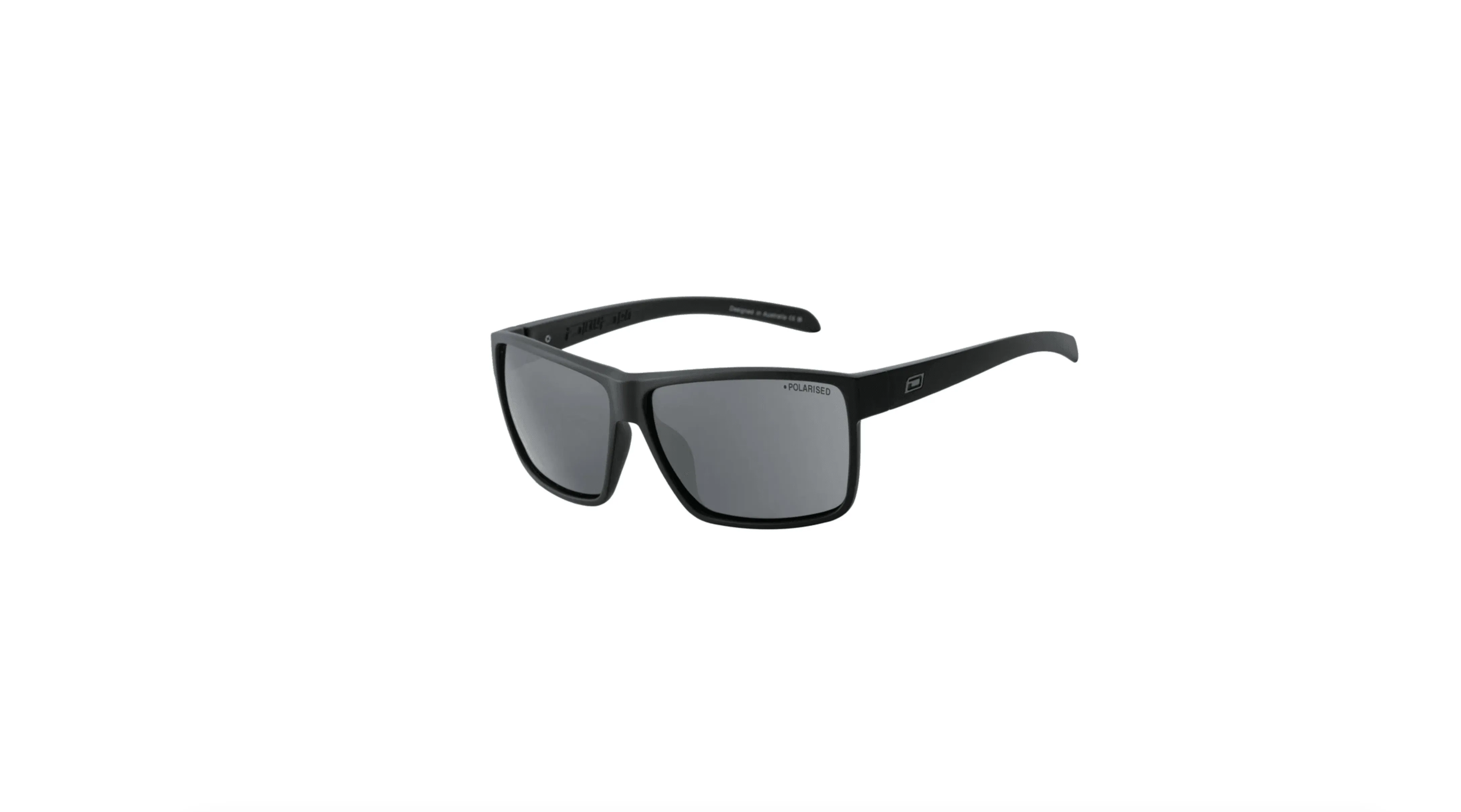 Dirty Dog Rackateer Satin Black / Grey Polarised