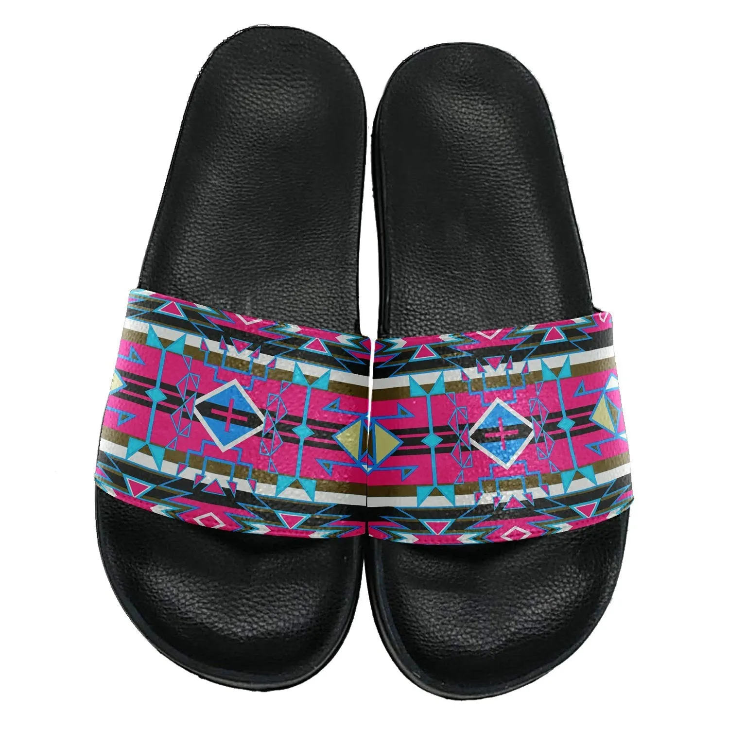 Force of Nature Sunset Storm Slide Sandals