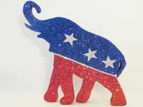 Free standing GOP Elephant Cutout