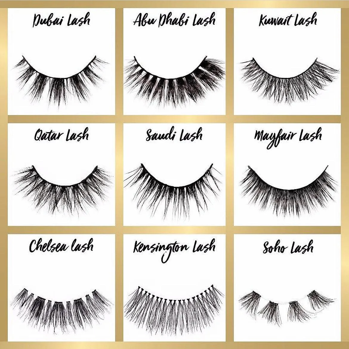 GLOSSY MAKEUP Qatar Lash 1 Pair
