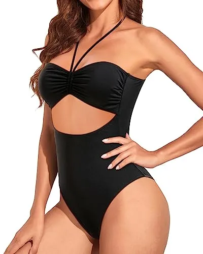 High Cut Cheeky Monokini Swimwear