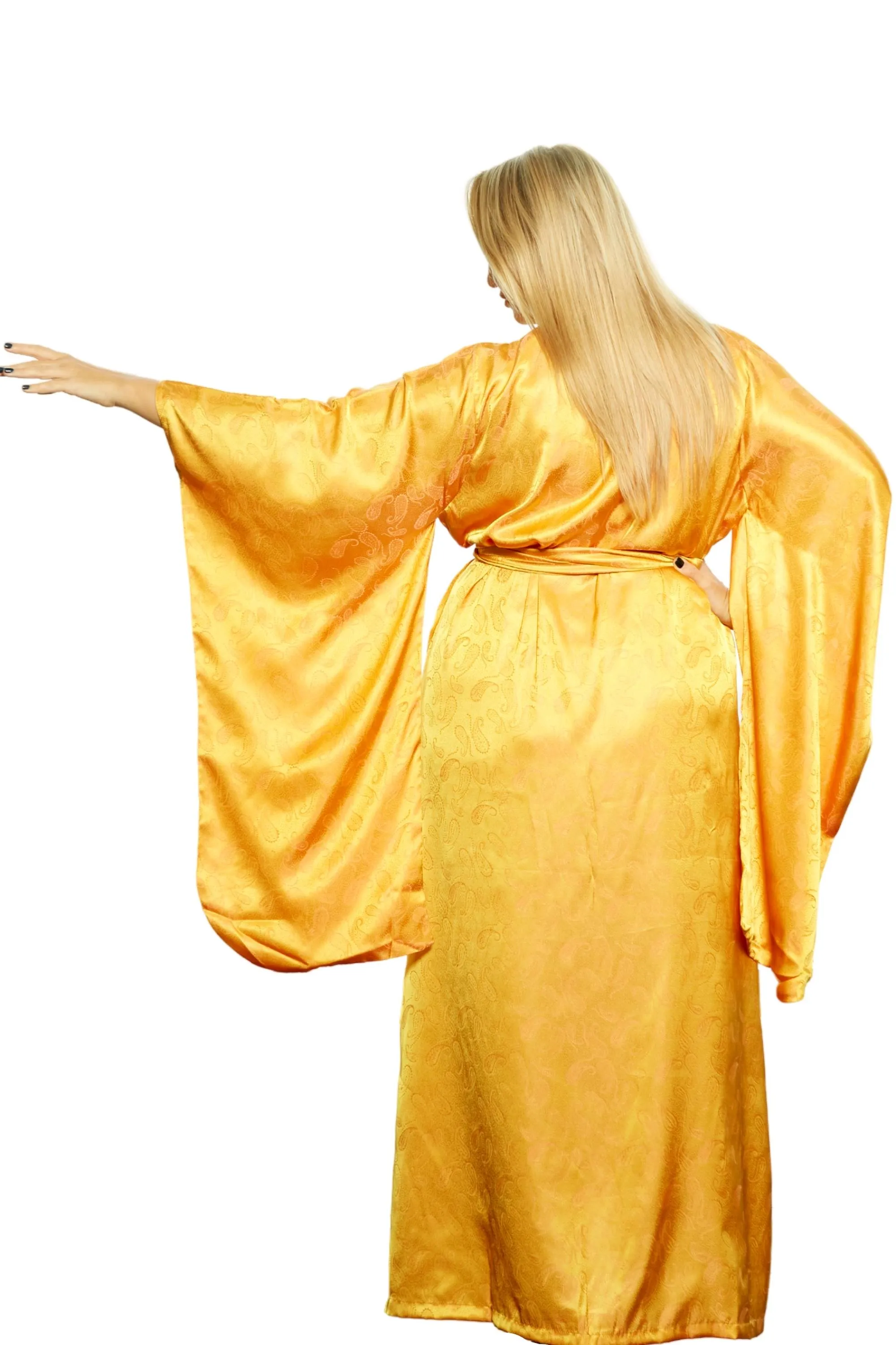 Honey kimono robe