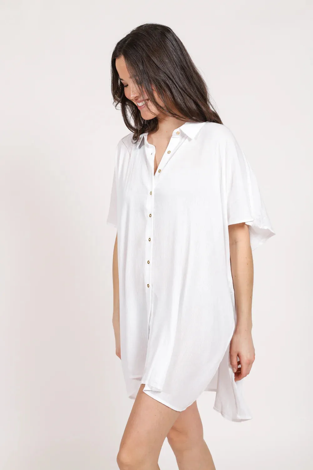 Koy Resort Miami Big Shirt Dress