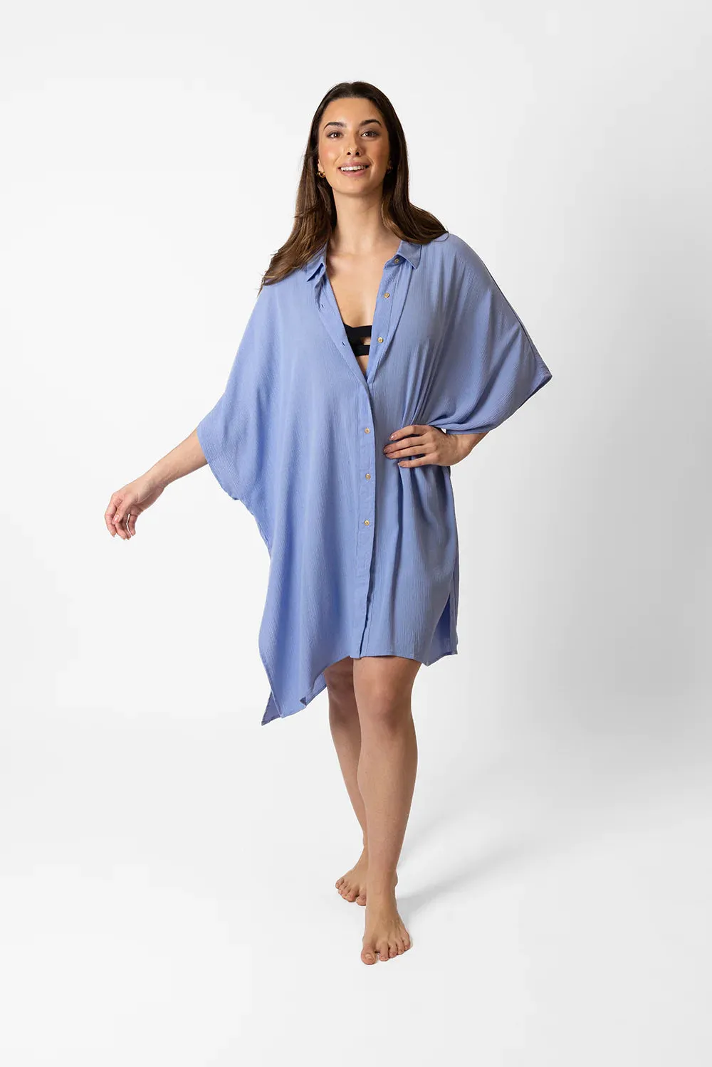 Koy Resort Miami Big Shirt Dress