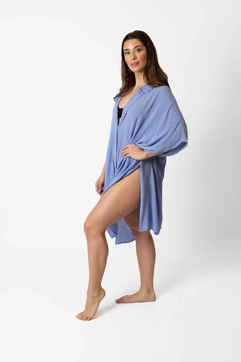 Koy Resort Miami Big Shirt Dress