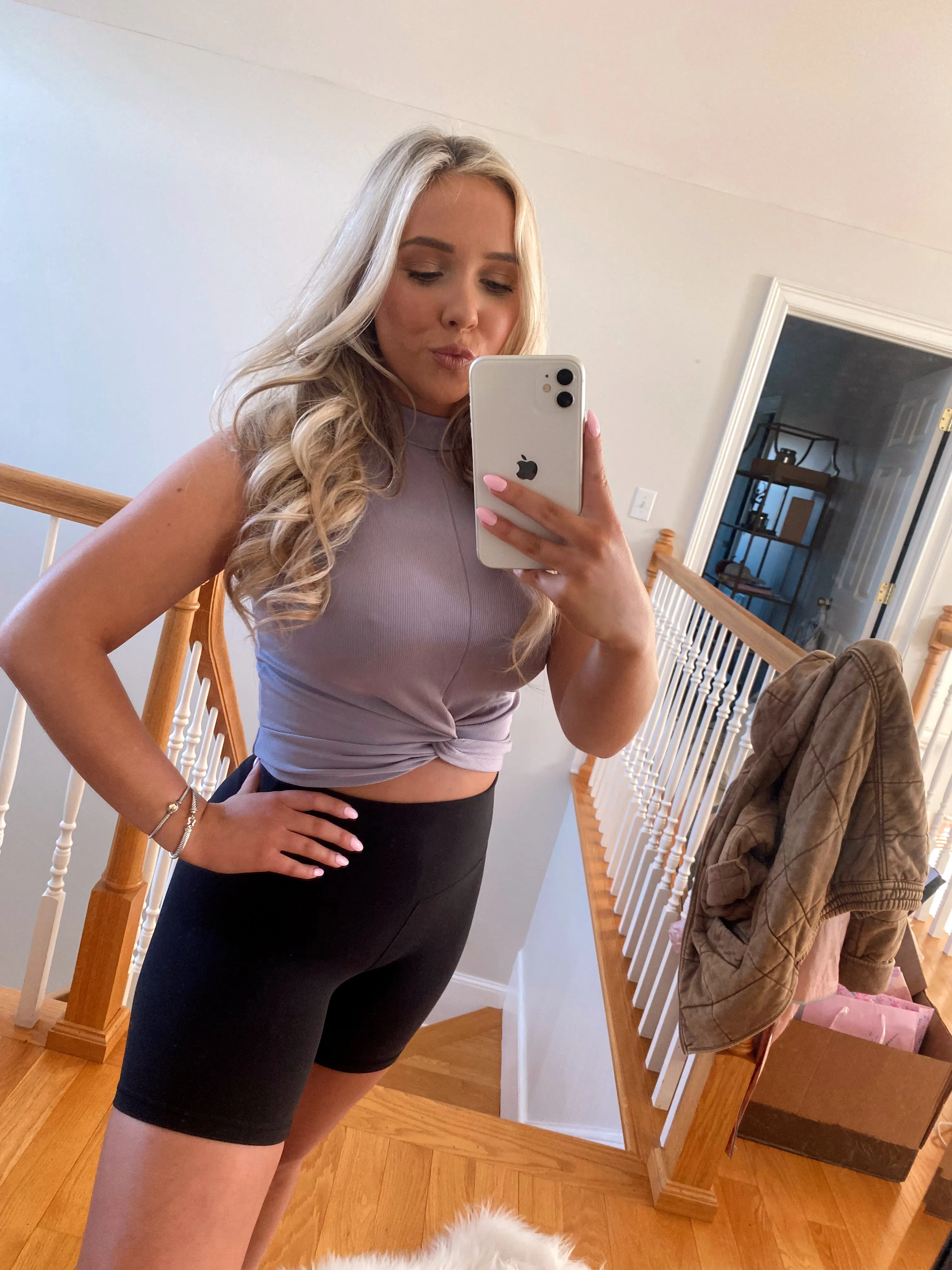 Lilac Highneck Tank