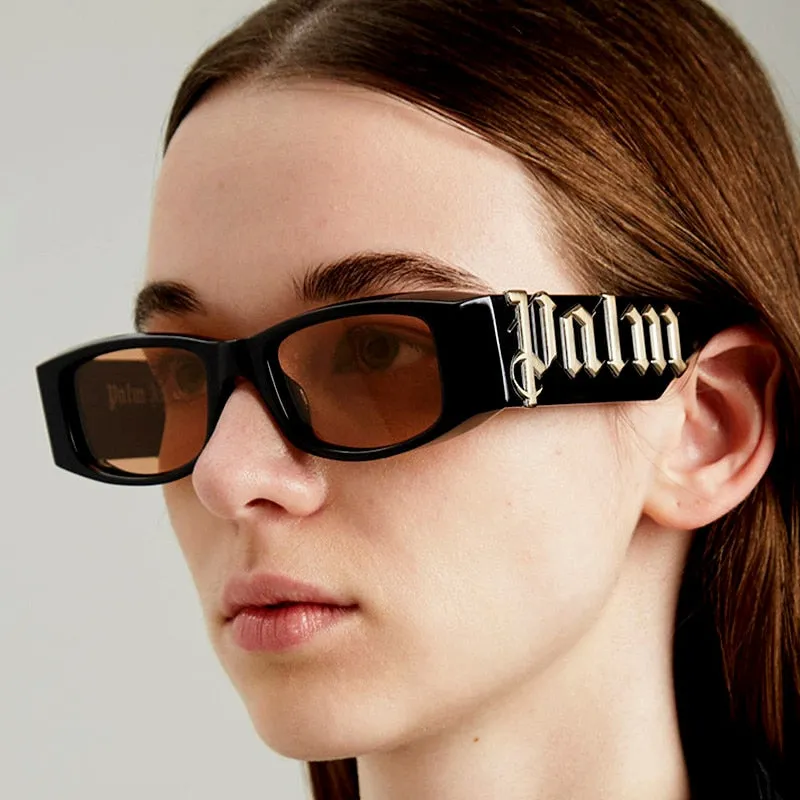 Lucie Palm Vintage Unisex Sunglasses
