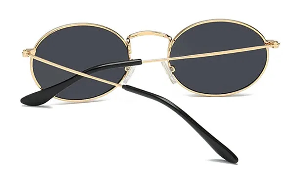 Mens Black Oval Sunglasses - Stylish and Classy Eyewear for Every Occasion