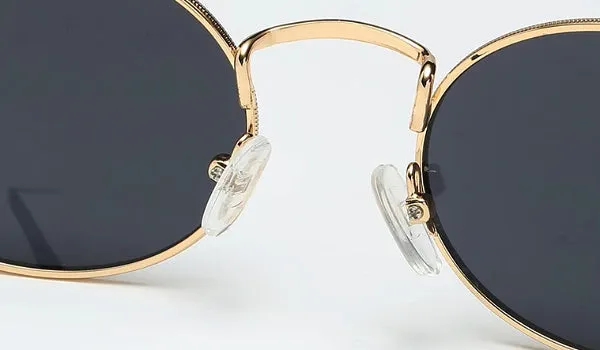Mens Black Oval Sunglasses - Stylish and Classy Eyewear for Every Occasion
