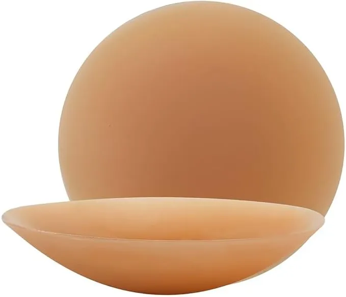 Miss Circle Large Light Coffee No Adhesive Silicone Reusable Nipple Covers