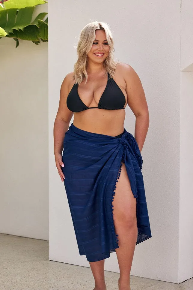 Navy Sarong