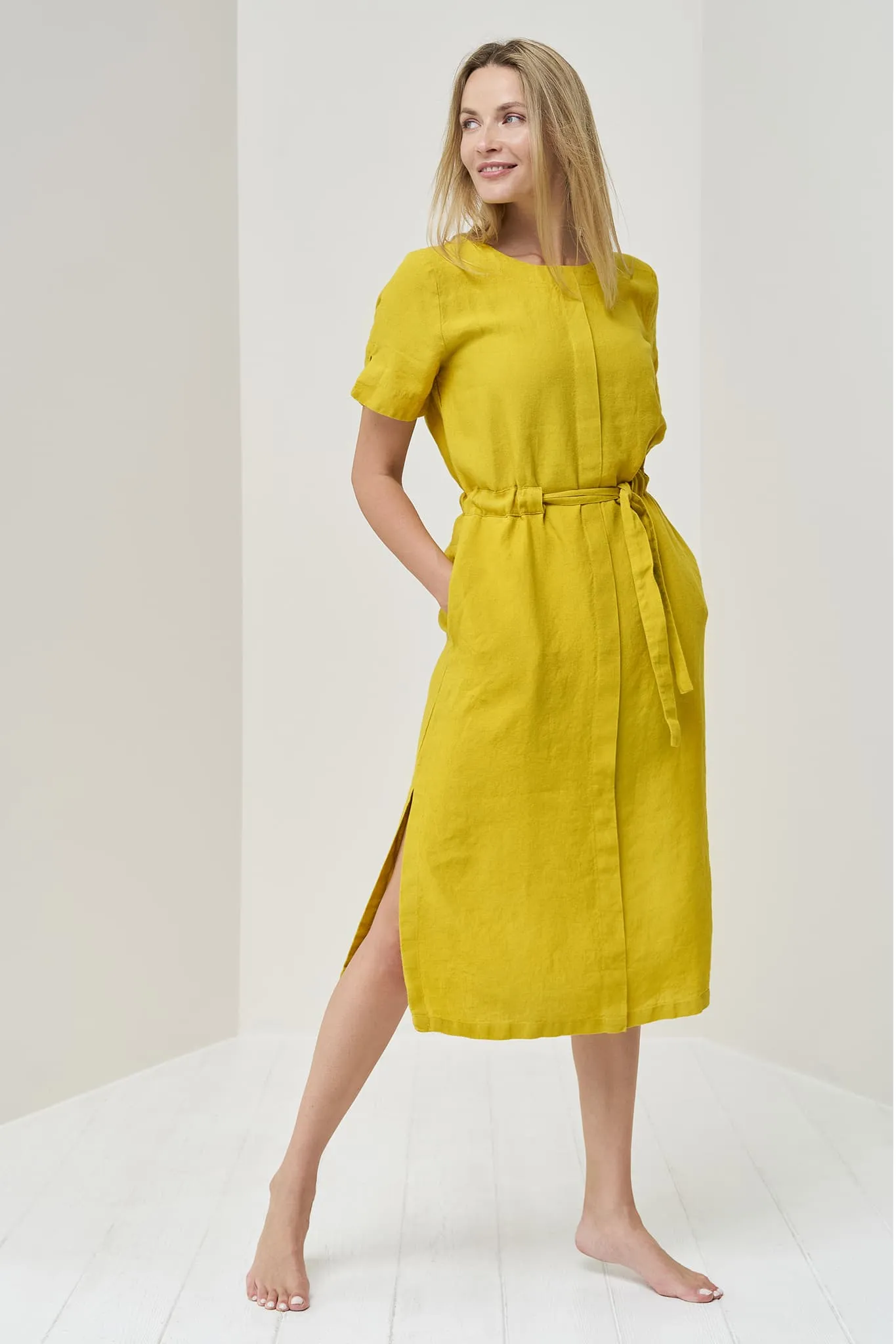 Organic linen dress Milo