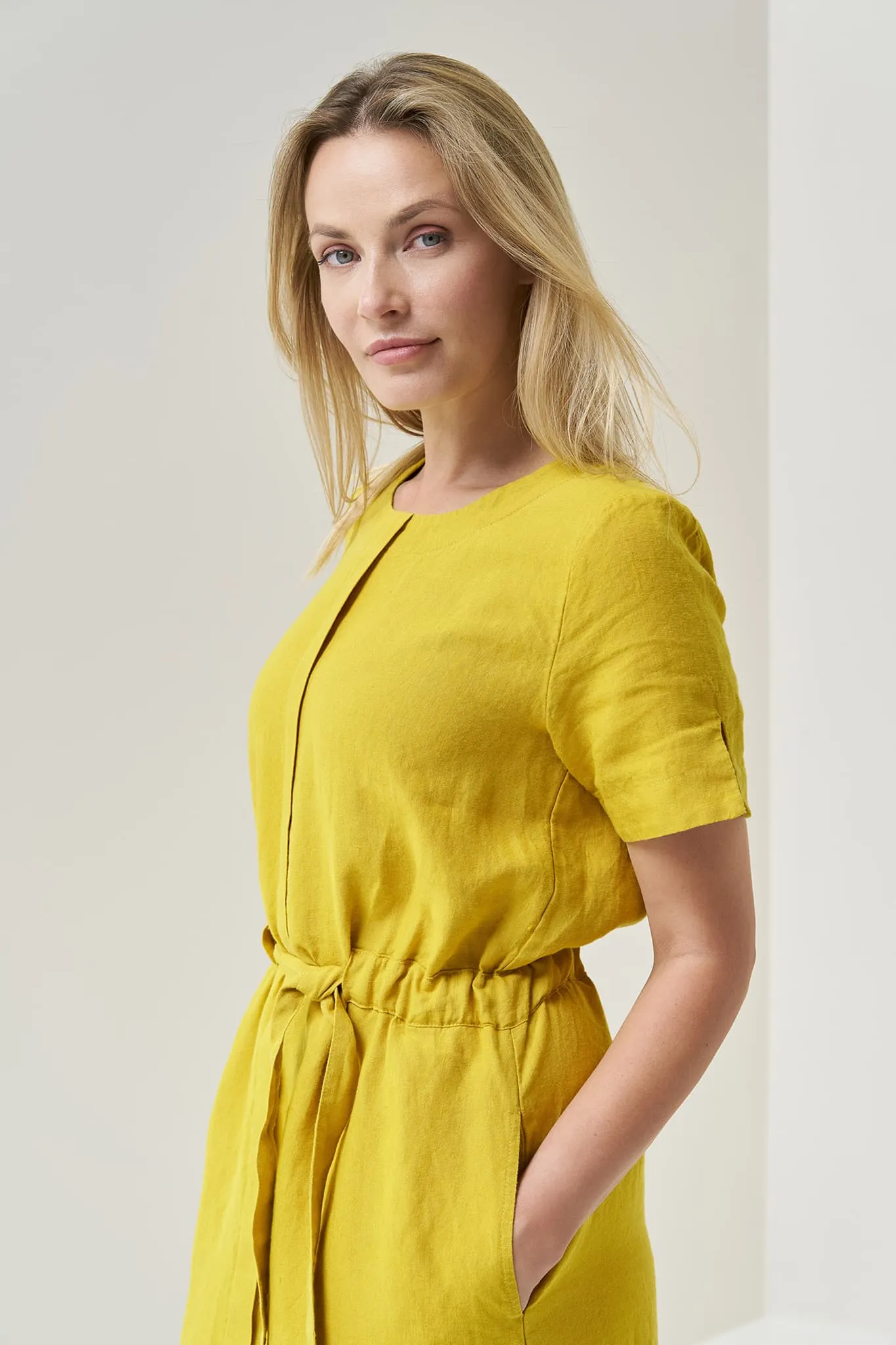 Organic linen dress Milo