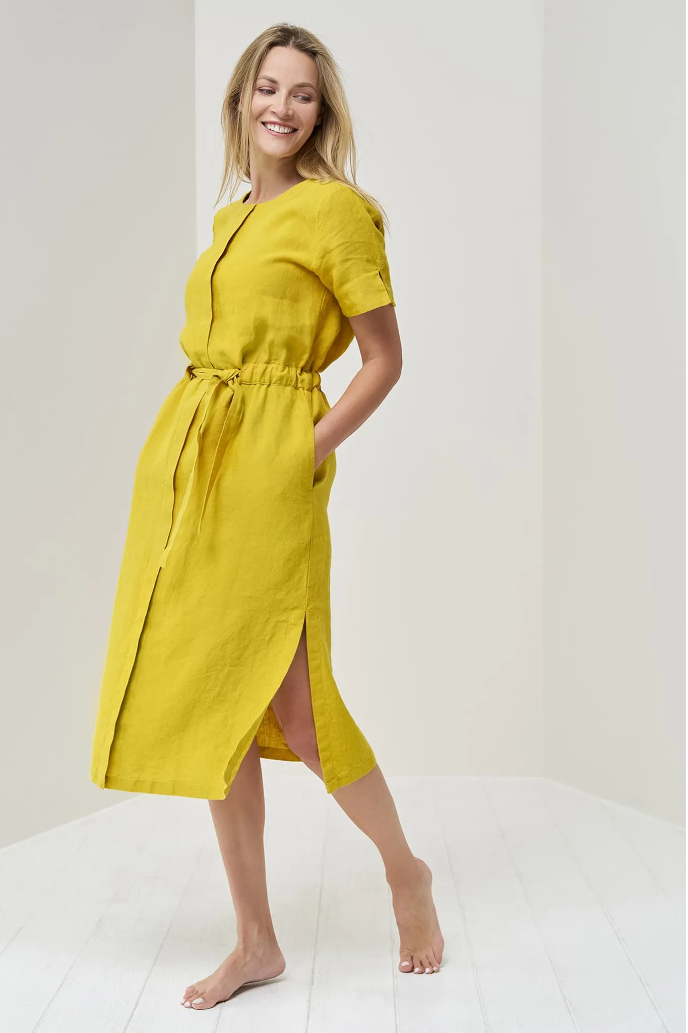 Organic linen dress Milo