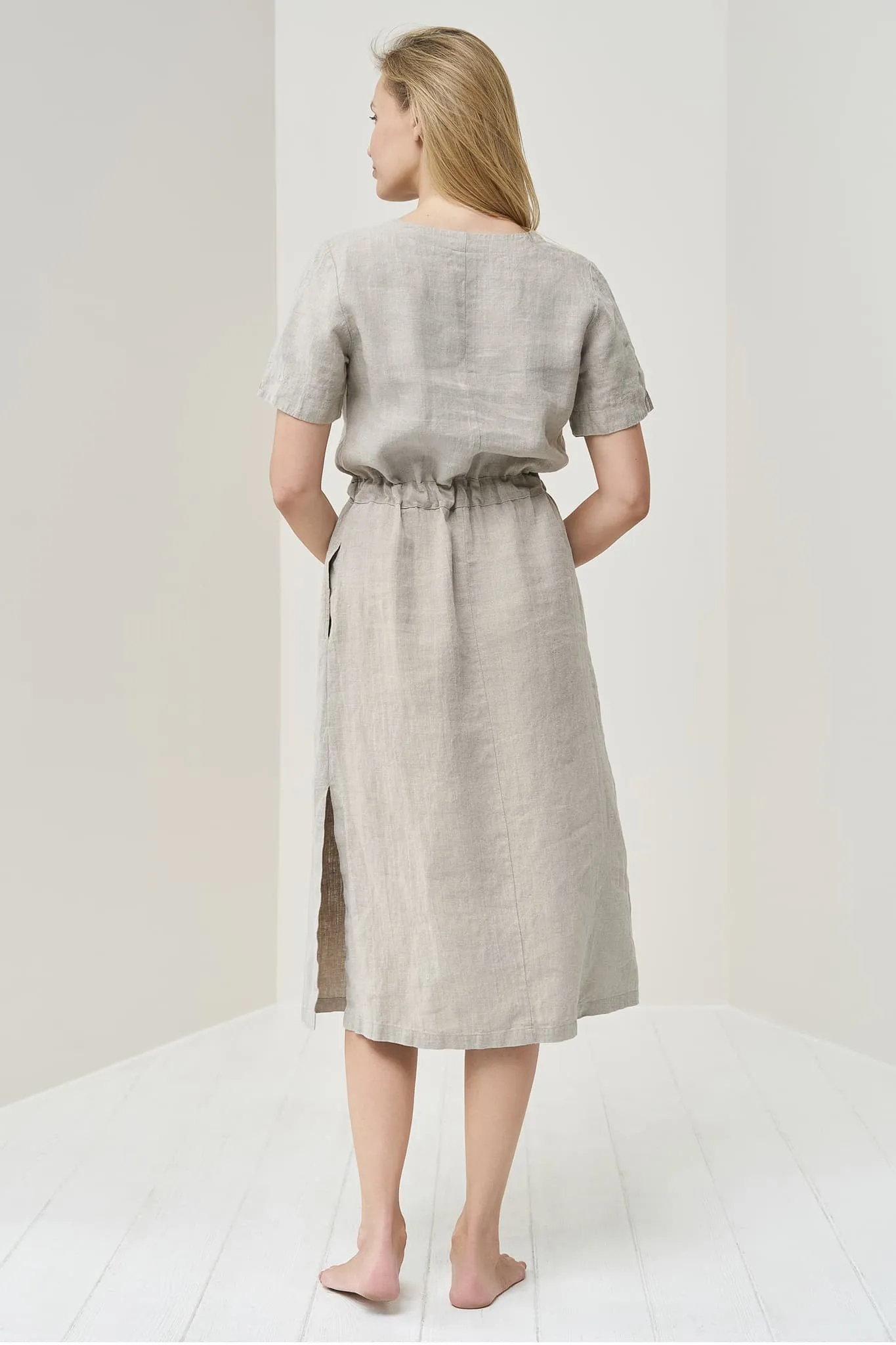 Organic linen dress Milo