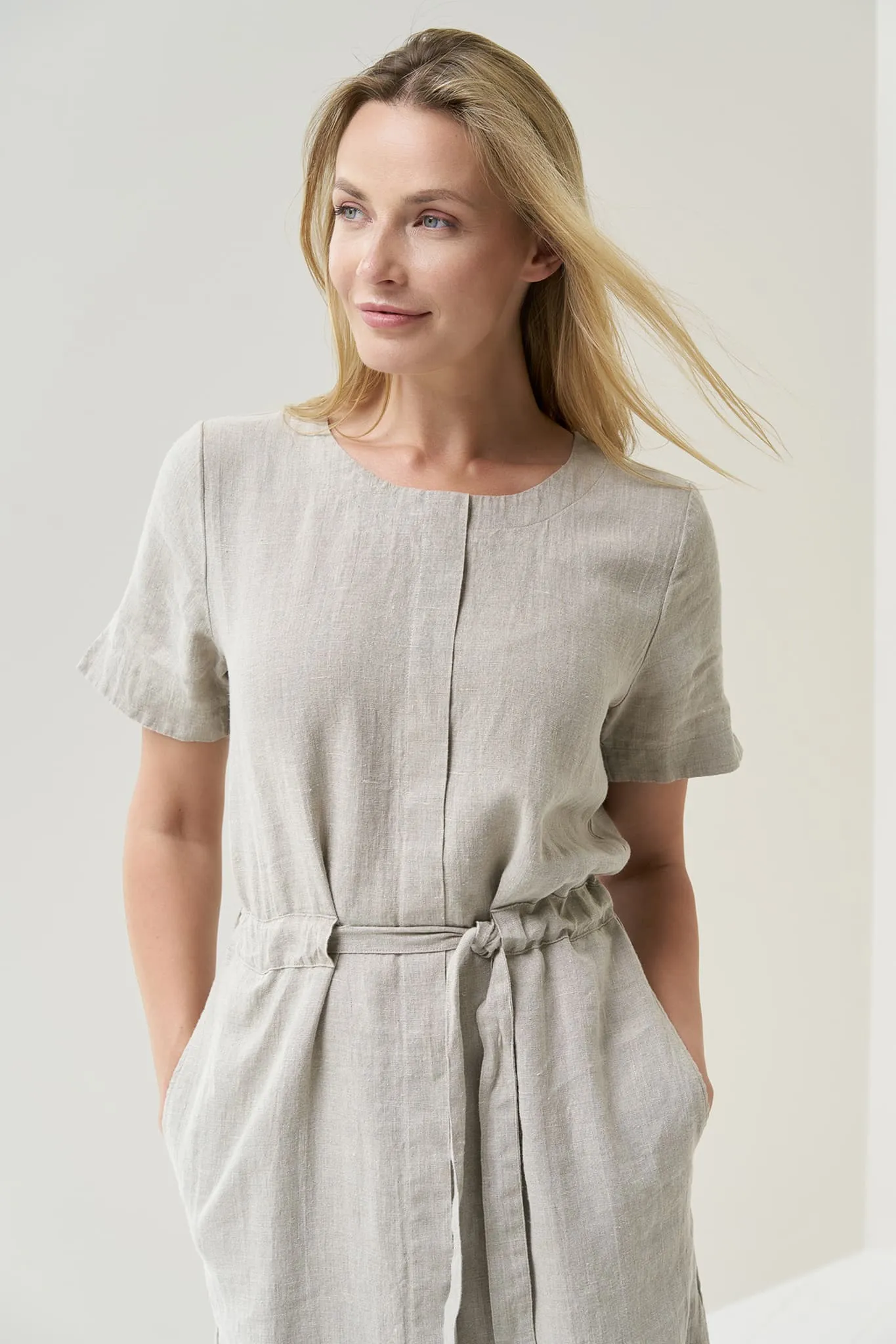 Organic linen dress Milo