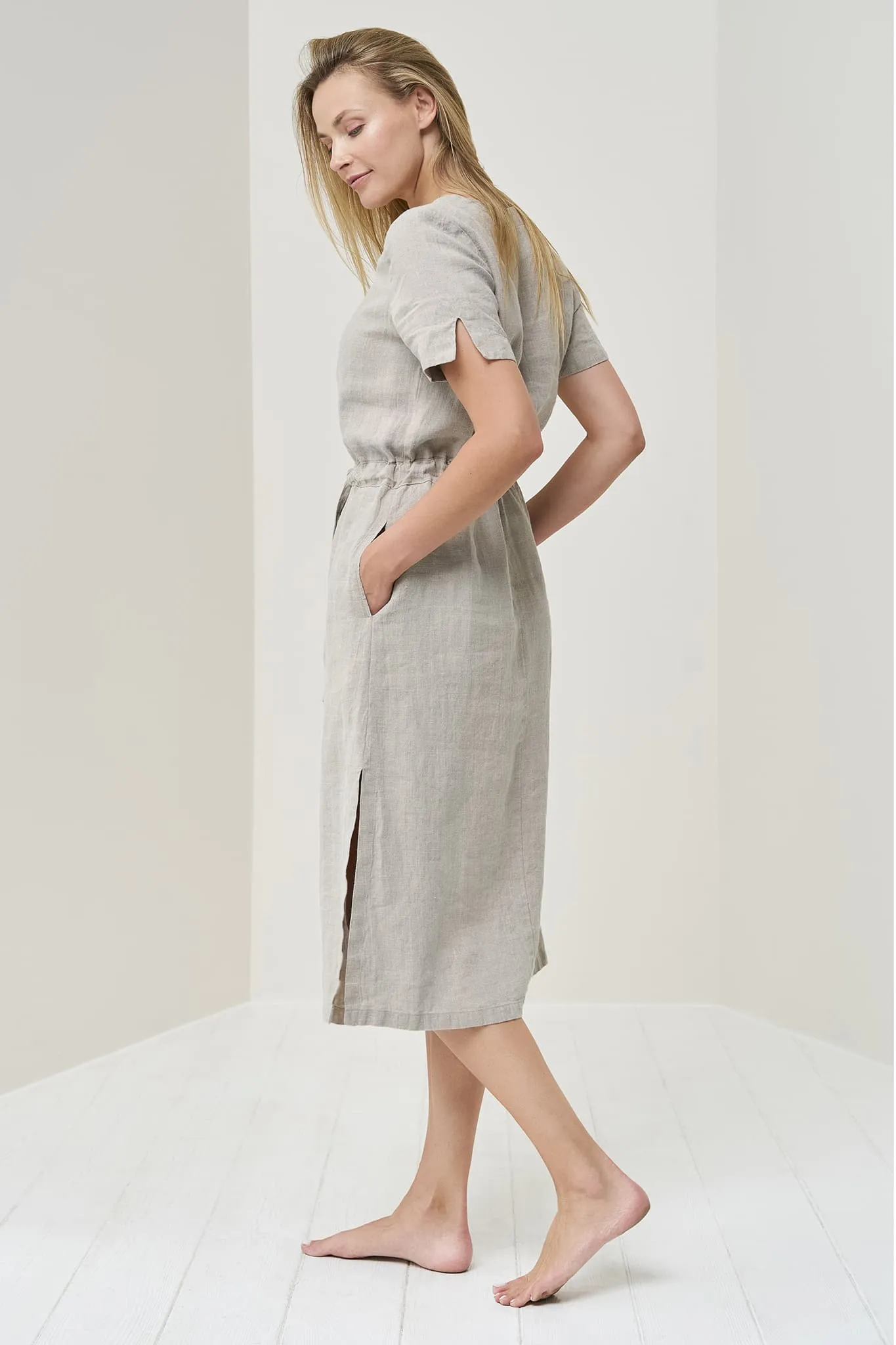 Organic linen dress Milo
