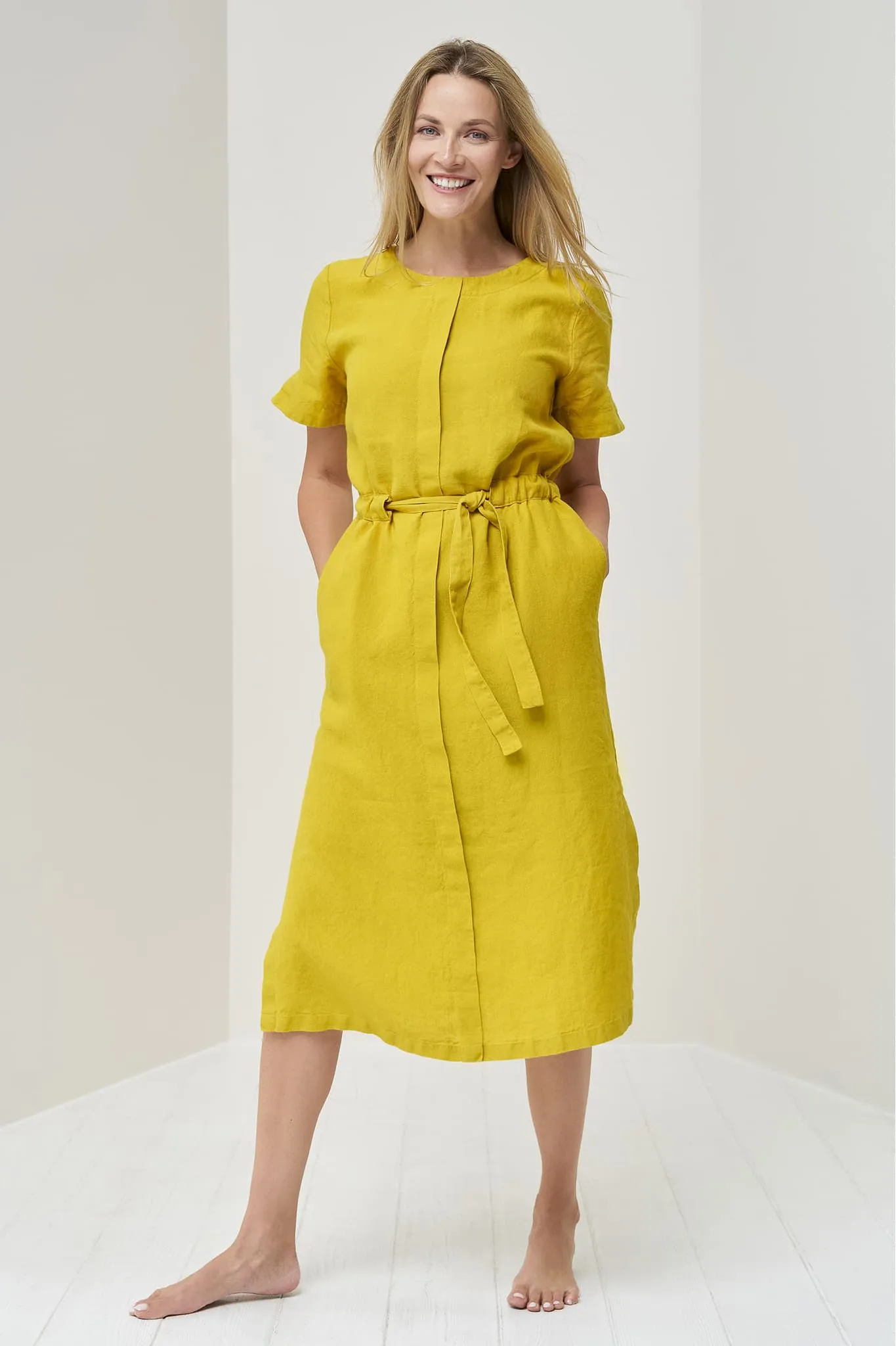 Organic linen dress Milo