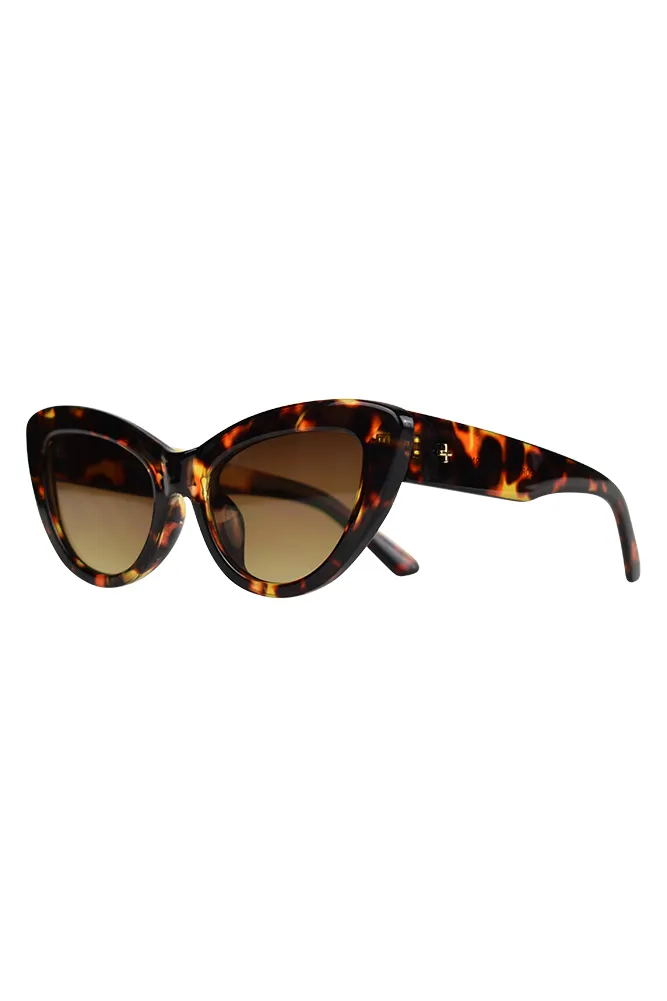 PETA   JAIN Georgina Sunglasses Tort Brown