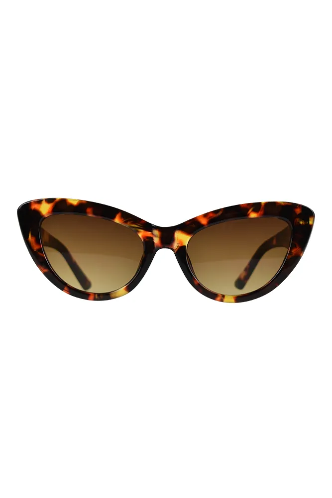 PETA   JAIN Georgina Sunglasses Tort Brown
