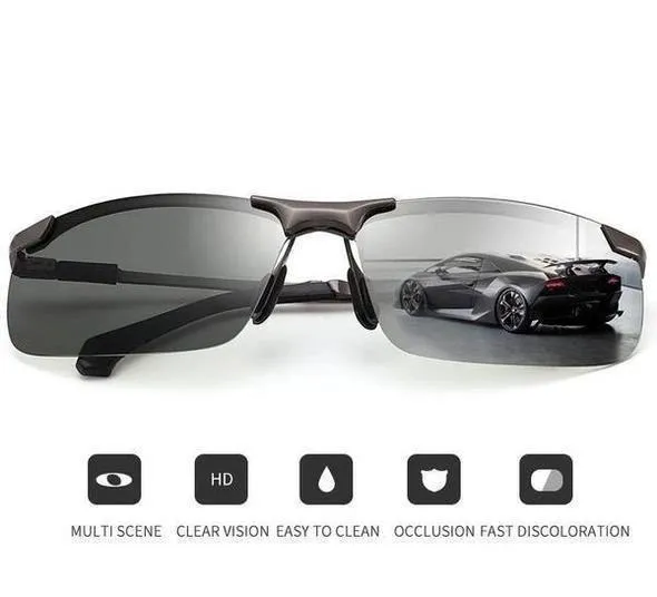Photochromic Polarized Sunglasses - Buy 2, Get 1 Free!