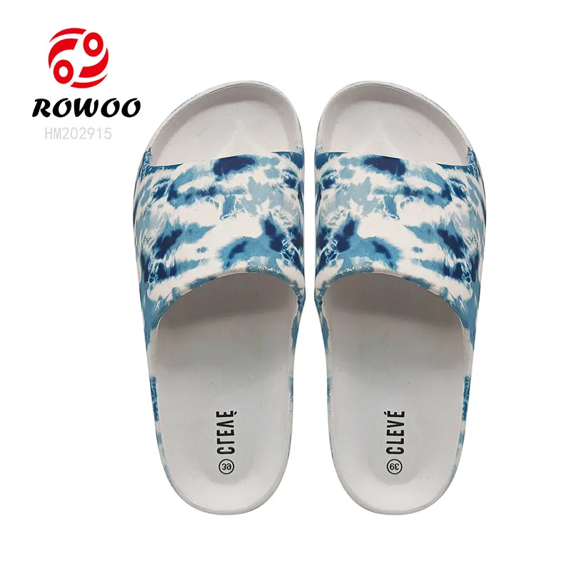 Printing Ladies EVA Slides Sandals Fashion Thick Bottom Slipper Sandals Quick-dry Slipper Shoes for Women