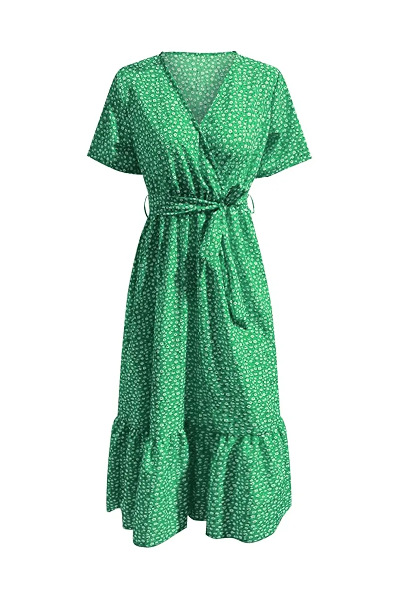 Robe longue style florale Sublime - Zaloupa™