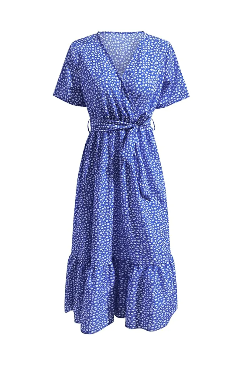 Robe longue style florale Sublime - Zaloupa™