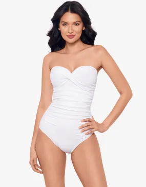 Rock Solid Madrid Swimsuit - White