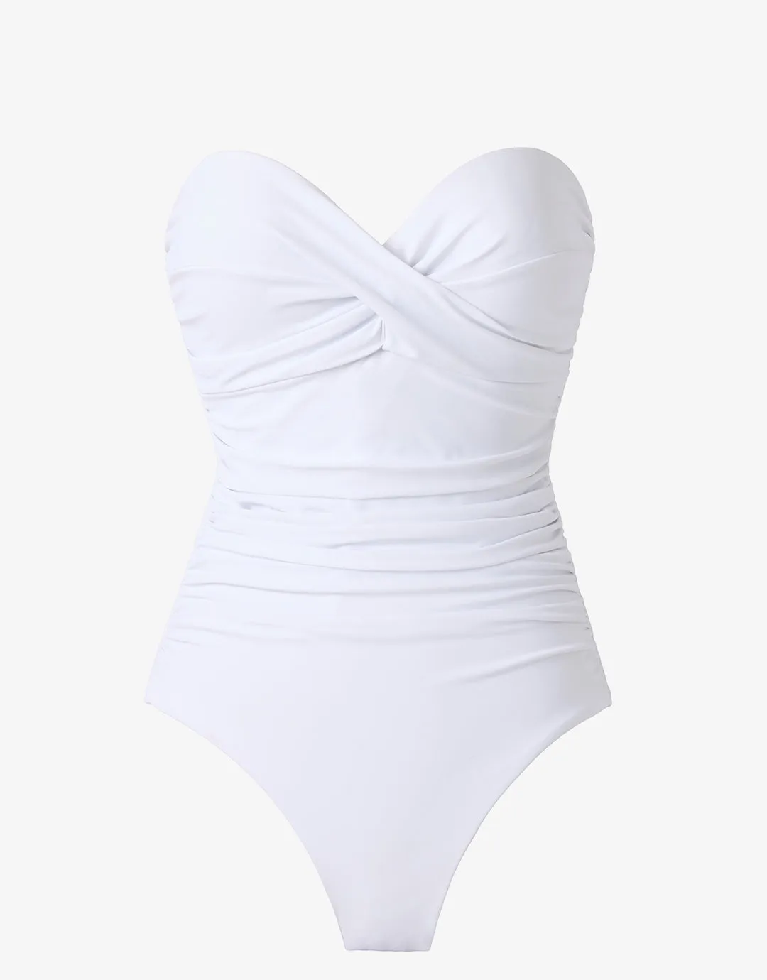 Rock Solid Madrid Swimsuit - White