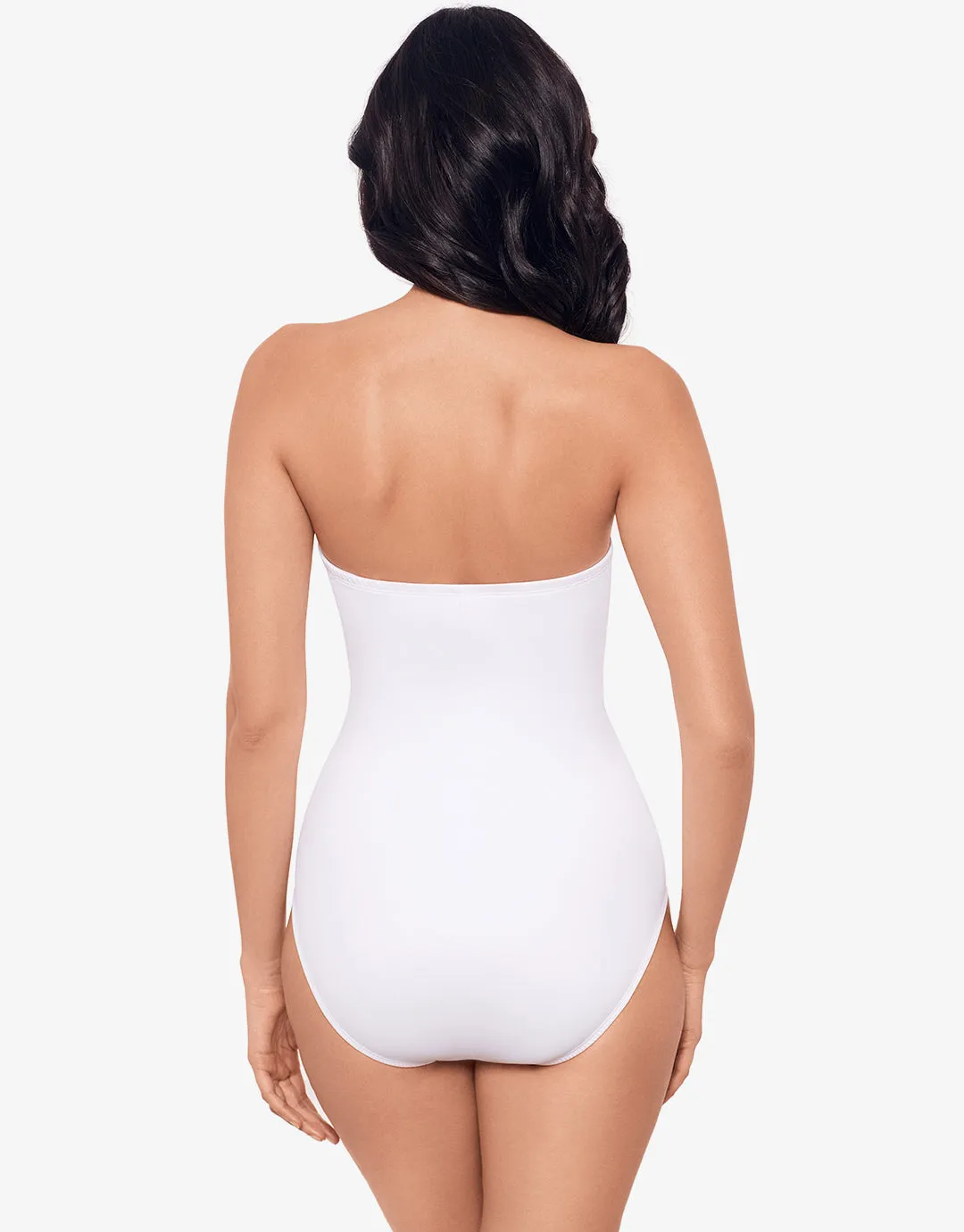 Rock Solid Madrid Swimsuit - White