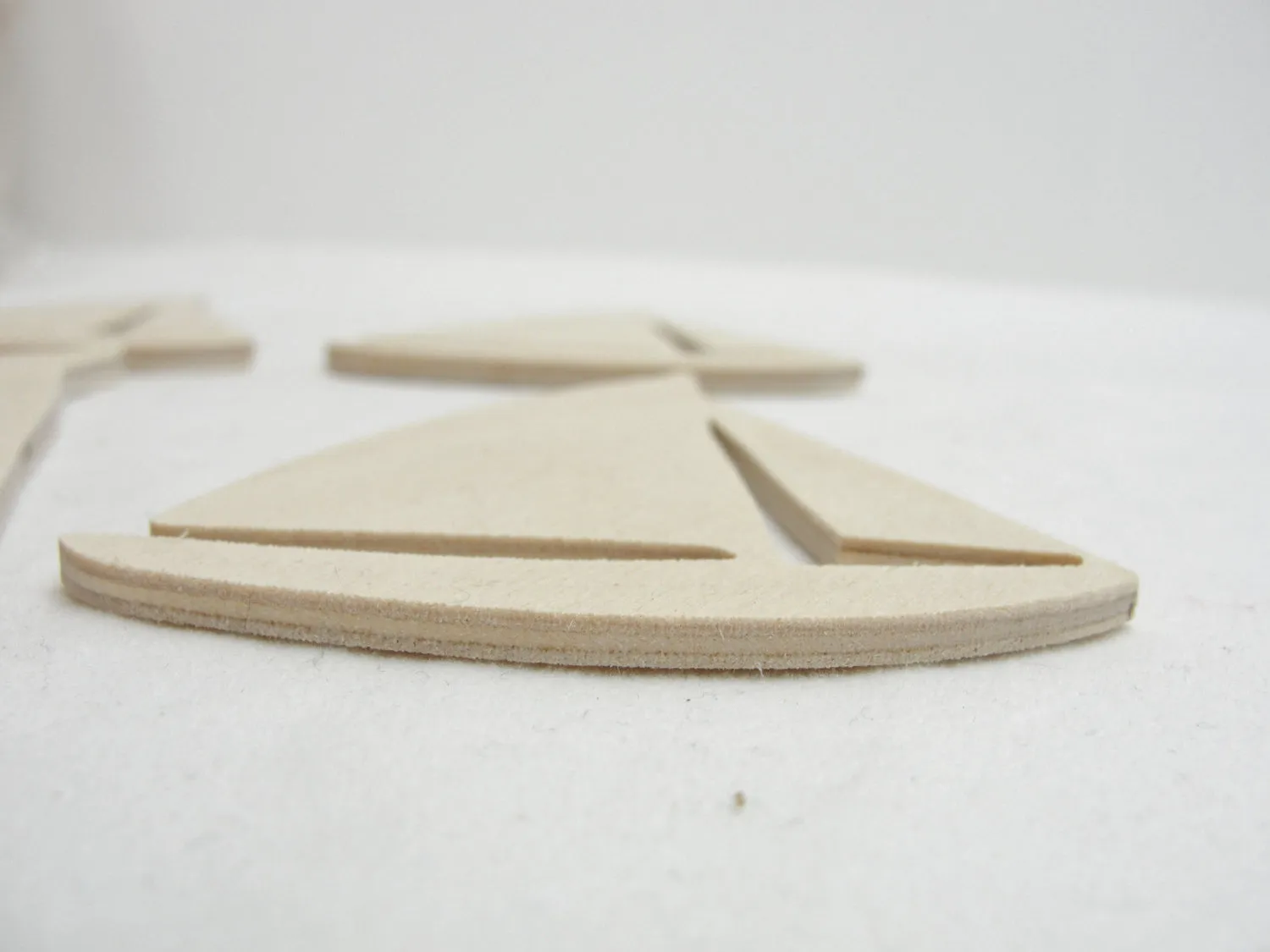 Sailboat cutouts set of 4