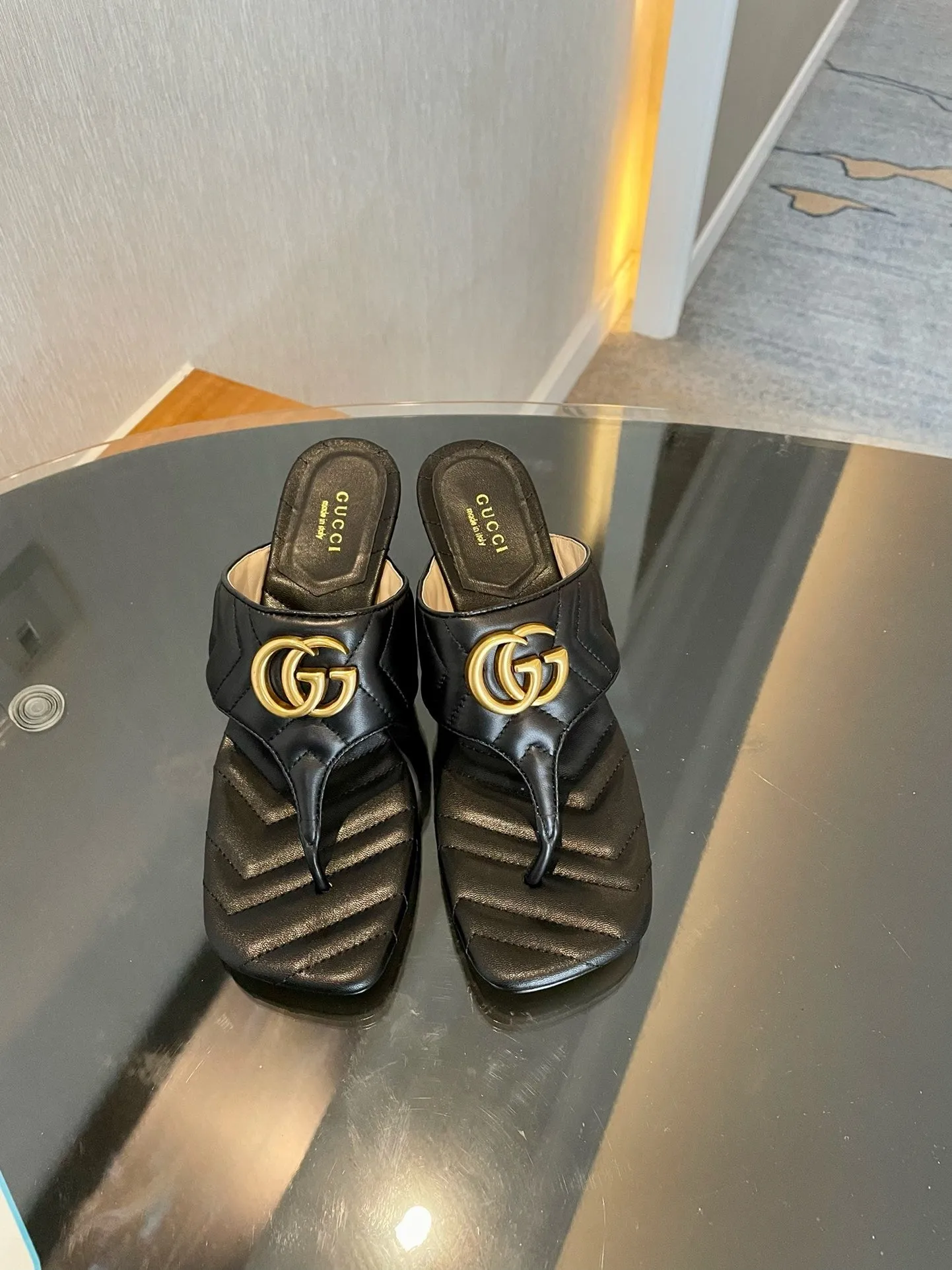 SE1417 Women's Double G Thong Sandal / Size5-11