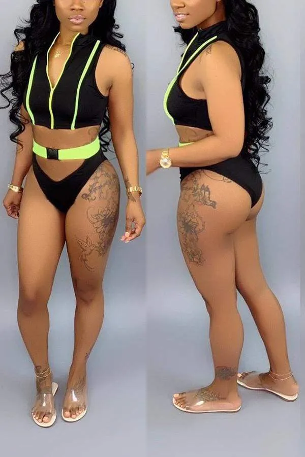 Sexy Patchwork Bikinis