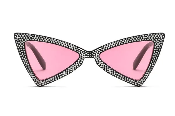 SoChic: Triangular Cat-Eye Sunglasses