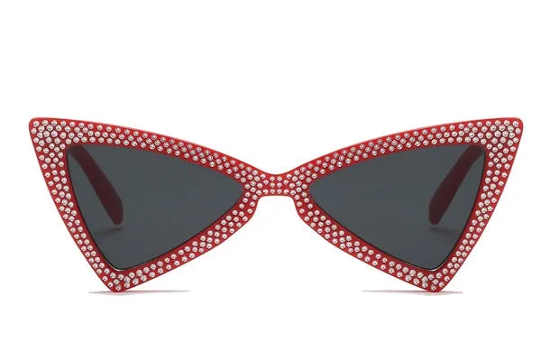 SoChic: Triangular Cat-Eye Sunglasses