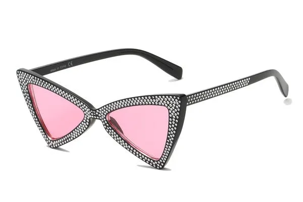SoChic: Triangular Cat-Eye Sunglasses