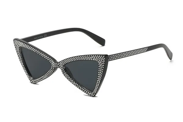 SoChic: Triangular Cat-Eye Sunglasses